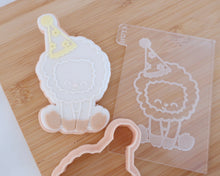 Load image into Gallery viewer, Party Lamb Fondant Embosser and Cutter - Made in the UK with Love from House of Toot Sweet - Just £6.50! Shop now at House of Toot Sweet