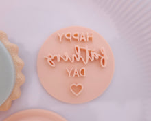 Load image into Gallery viewer, Mini Happy Fathers Day Fondant Cookie Stamp - Made in the UK with Love from House of Toot Sweet - Just £5! Shop now at House of Toot Sweet