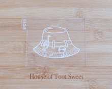 Load image into Gallery viewer, Fishing Hat Fondant Cookie Embosser / Cutter - Made in the UK with Love from House of Toot Sweet - Just £6.50! Shop now at House of Toot Sweet