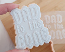 Load image into Gallery viewer, Dad To The Bone Fondant Cookie Embosser / Cutter - Made in the UK with Love from House of Toot Sweet - Just £6.50! Shop now at House of Toot Sweet