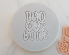 Load image into Gallery viewer, Dad To The Bone Cookie Stamp - Made in the UK with Love from House of Toot Sweet - Just £5! Shop now at House of Toot Sweet