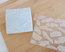 Load image into Gallery viewer, Super Cars Texture Fondant Cookie Embosser - Made in the UK with Love from House of Toot Sweet - Just £7! Shop now at House of Toot Sweet
