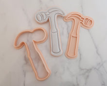 Load image into Gallery viewer, Construction Hammer Fondant Cookie Stamp / Cutter - Made in the UK with Love from House of Toot Sweet - Just £6.50! Shop now at House of Toot Sweet