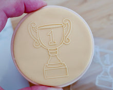 Load image into Gallery viewer, Football Mad Pizza Platter Fondant Cookie Embosser / Cutter - Made in the UK with Love from House of Toot Sweet - Just £6! Shop now at House of Toot Sweet