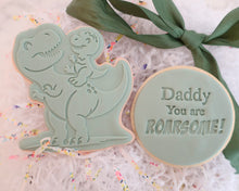 Load image into Gallery viewer, Daddy You Are Roarsome Fondant Cookie Stamp