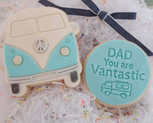 Load image into Gallery viewer, Dad You Are Van tastic Fondant Cookie Stamp - Made in the UK with Love from House of Toot Sweet - Just £5! Shop now at House of Toot Sweet