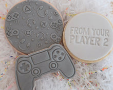 Load image into Gallery viewer, From Your Player 2 Fondant Cookie Stamp - Made in the UK with Love from House of Toot Sweet - Just £5! Shop now at House of Toot Sweet