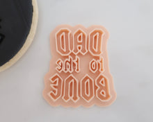 Load image into Gallery viewer, Dad To The Bone Fondant Cookie Stamp - Made in the UK with Love from House of Toot Sweet - Just £5! Shop now at House of Toot Sweet