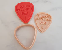 Load image into Gallery viewer, I Couldnt Pick A Better Dad Fondant Cookie Stamp / Cutter - Made in the UK with Love from House of Toot Sweet - Just £6.50! Shop now at House of Toot Sweet