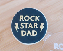 Load image into Gallery viewer, Rock Star Dad Fondant Cookie Embosser - Made in the UK with Love from House of Toot Sweet - Just £6.50! Shop now at House of Toot Sweet