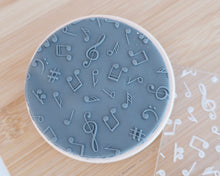 Load image into Gallery viewer, Musical Notes Texture Fondant Cookie Embosser - Made in the UK with Love from House of Toot Sweet - Just £7! Shop now at House of Toot Sweet