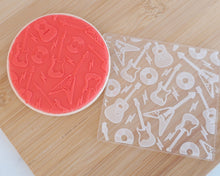 Load image into Gallery viewer, Guitar Texture Fondant Cookie Embosser - Made in the UK with Love from House of Toot Sweet - Just £7! Shop now at House of Toot Sweet