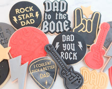 Load image into Gallery viewer, Electric Guitar Fondant Cookie Stamp / Cutter - Made in the UK with Love from House of Toot Sweet - Just £6.50! Shop now at House of Toot Sweet