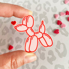 Load image into Gallery viewer, Balloon Dog Acrylic Cake Charms