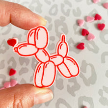 Load image into Gallery viewer, Balloon Dog Acrylic Cake Charms