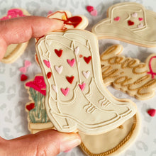 Load image into Gallery viewer, Cowgirl Boots with Hearts Fondant Embosser & Cutter