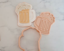 Load image into Gallery viewer, Glass of Beer Fondant Pop Cookie Embosser and Cutter - Made in the UK with Love from House of Toot Sweet - Just £6.50! Shop now at House of Toot Sweet