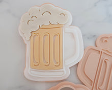 Load image into Gallery viewer, Glass of Beer Fondant Pop Cookie Embosser and Cutter - Made in the UK with Love from House of Toot Sweet - Just £6.50! Shop now at House of Toot Sweet