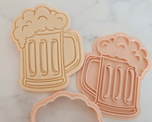 Load image into Gallery viewer, Glass of Beer Fondant Cookie Stamp / Cutter - Made in the UK with Love from House of Toot Sweet - Just £6.50! Shop now at House of Toot Sweet