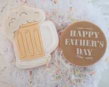 Load image into Gallery viewer, Happy Father's Day Classic Fondant Cookie Embosser - Made in the UK with Love from House of Toot Sweet - Just £6.50! Shop now at House of Toot Sweet
