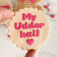 Load image into Gallery viewer, My Udder Half Fondant Embosser