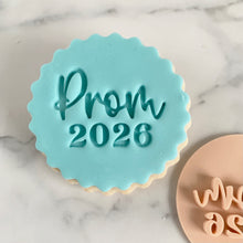 Load image into Gallery viewer, Prom 2026 Fondant Cookie Stamp