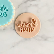 Load image into Gallery viewer, Prom 2026 Fondant Cookie Stamp