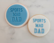 Load image into Gallery viewer, Sports Mad Dad Fondant Cookie Stamp - Made in the UK with Love from House of Toot Sweet - Just £5! Shop now at House of Toot Sweet
