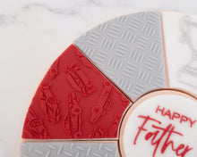 Load image into Gallery viewer, Sports Car Mad Pizza Platter Fondant Cookie Embosser / Cutter - Made in the UK with Love from House of Toot Sweet - Just £6! Shop now at House of Toot Sweet