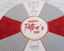 Load image into Gallery viewer, Sports Car Mad Pizza Platter Fondant Cookie Embosser / Cutter - Made in the UK with Love from House of Toot Sweet - Just £6! Shop now at House of Toot Sweet