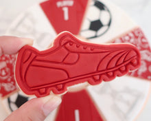 Load image into Gallery viewer, Football Boot Fondant Cookie Stamp / Cutter - Made in the UK with Love from House of Toot Sweet - Just £6.50! Shop now at House of Toot Sweet