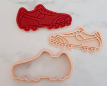 Load image into Gallery viewer, Football Boot Fondant Cookie Stamp / Cutter - Made in the UK with Love from House of Toot Sweet - Just £6.50! Shop now at House of Toot Sweet