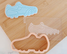 Load image into Gallery viewer, Football Boot Fondant Cookie Embosser / Cutter - Made in the UK with Love from House of Toot Sweet - Just £6.50! Shop now at House of Toot Sweet