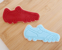 Load image into Gallery viewer, Football Boot Fondant Cookie Embosser / Cutter - Made in the UK with Love from House of Toot Sweet - Just £6.50! Shop now at House of Toot Sweet