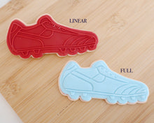 Load image into Gallery viewer, Football Boot Fondant Cookie Embosser / Cutter - Made in the UK with Love from House of Toot Sweet - Just £6.50! Shop now at House of Toot Sweet