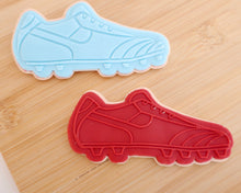 Load image into Gallery viewer, Football Boot Fondant Cookie Embosser / Cutter - Made in the UK with Love from House of Toot Sweet - Just £6.50! Shop now at House of Toot Sweet