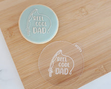 Load image into Gallery viewer, Reel Cool Dad Fondant Cookie Embosser - Made in the UK with Love from House of Toot Sweet - Just £6.50! Shop now at House of Toot Sweet