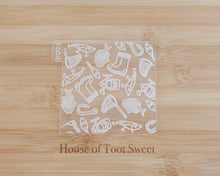 Load image into Gallery viewer, Gone Fishing Icons Texture Fondant Cookie Embosser - Made in the UK with Love from House of Toot Sweet - Just £7! Shop now at House of Toot Sweet