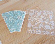 Load image into Gallery viewer, Fishing Mad Pizza Platter Fondant Cookie Embosser / Cutter - Made in the UK with Love from House of Toot Sweet - Just £6! Shop now at House of Toot Sweet