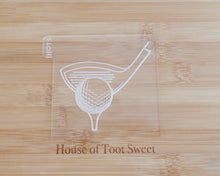 Load image into Gallery viewer, Golf Club & Ball Fondant Cookie Embosser / Cutter - Made in the UK with Love from House of Toot Sweet - Just £6.50! Shop now at House of Toot Sweet