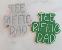 Load image into Gallery viewer, Tee Riffic Dad fondant cookie Stamp / Cutter - Made in the UK with Love from House of Toot Sweet - Just £6.50! Shop now at House of Toot Sweet