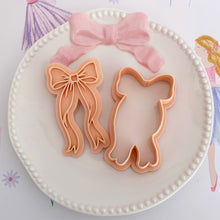 Load image into Gallery viewer, Coquette Bow - Fondant Stamp & Cookie cutter