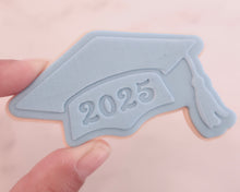 Load image into Gallery viewer, Graduation Cap 2025 - Mortar board Fondant Cookie Embosser / Cutter - Made in the UK with Love from House of Toot Sweet - Just £6.50! Shop now at House of Toot Sweet