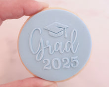 Load image into Gallery viewer, Grad 2025 Fondant Cookie Embosser - Made in the UK with Love from House of Toot Sweet - Just £6.50! Shop now at House of Toot Sweet