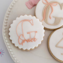 Load image into Gallery viewer, Custom Name Birthday Cookie Fondant Embosser