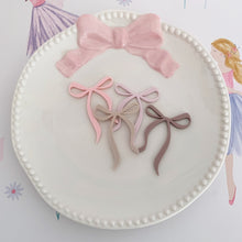 Load image into Gallery viewer, Coquette Bows Acrylic Cake Charms