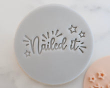 Load image into Gallery viewer, Nailed it! Fondant Cookie Stamp - Made in the UK with Love from House of Toot Sweet - Just £5.50! Shop now at House of Toot Sweet