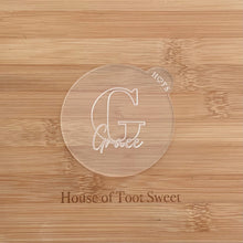 Load image into Gallery viewer, Custom Name Birthday Cookie Fondant Embosser