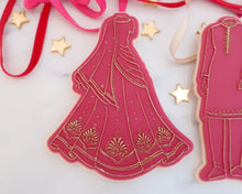 Load image into Gallery viewer, Asian Bride Fondant Embosser & Cookie Cutter - Made in the UK with Love from House of Toot Sweet - Just £6.50! Shop now at House of Toot Sweet