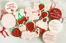 Load image into Gallery viewer, Mummy I Love You Berry Much Fondant Cookie Stamp